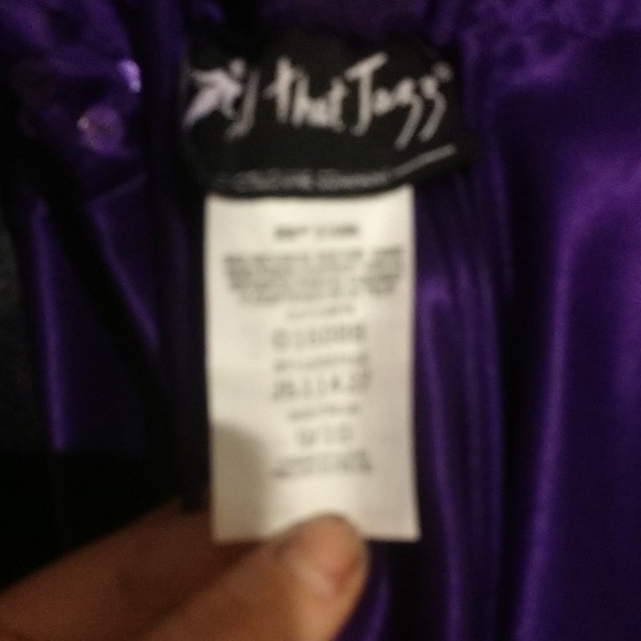 All about jazz purple sequin dress - Picture 3 of 3